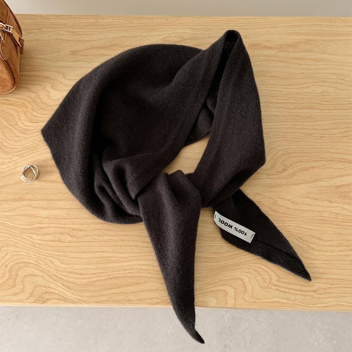 100% Wool Triangle Scarf