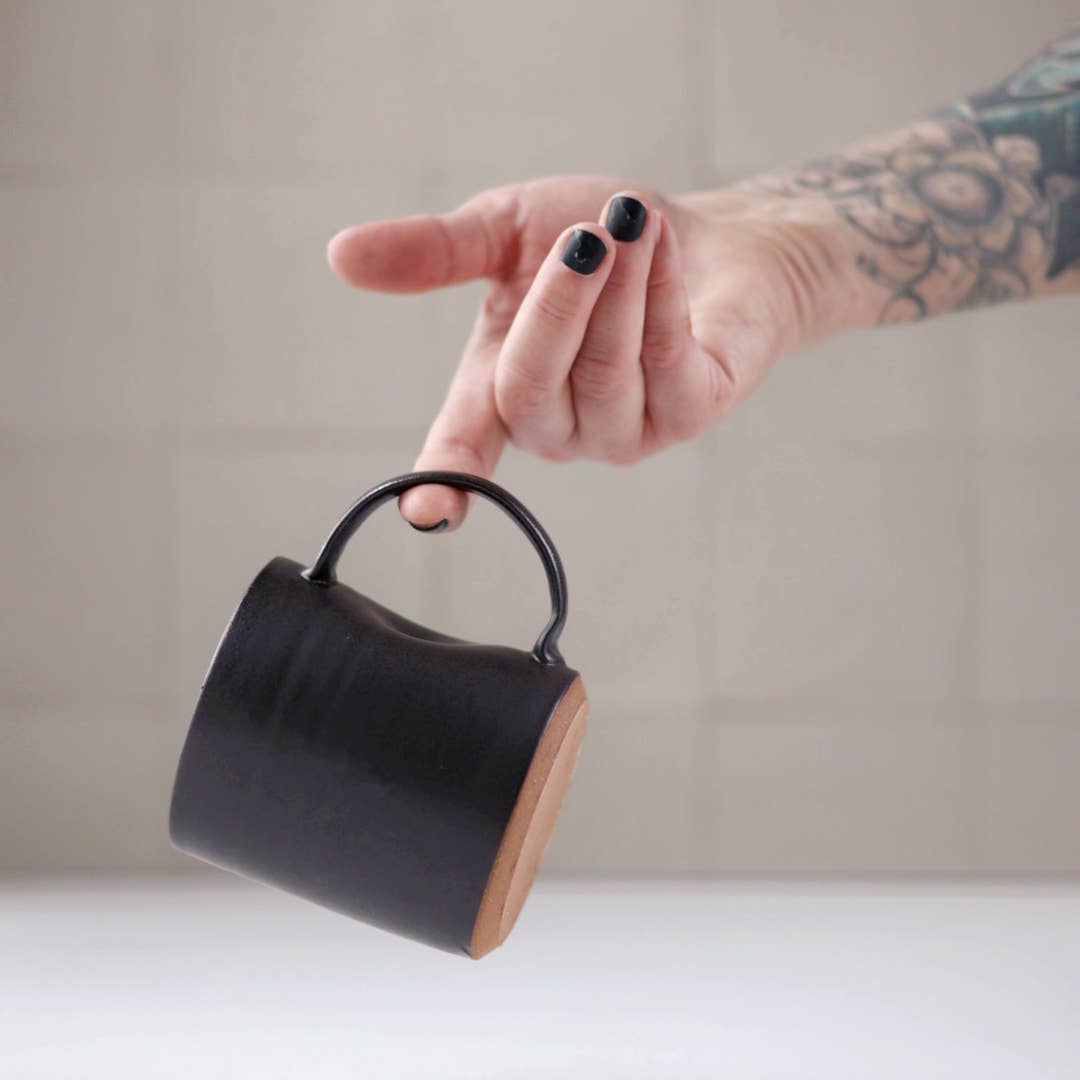 Smooth Handmade Pottery Mug