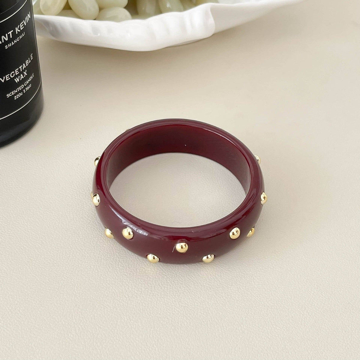 Resin Stud Bracelet