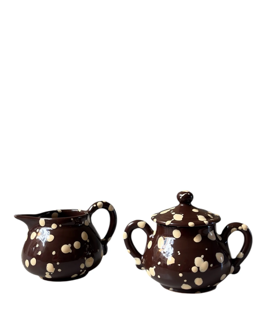 The Italian Cream & Sugar Pair
