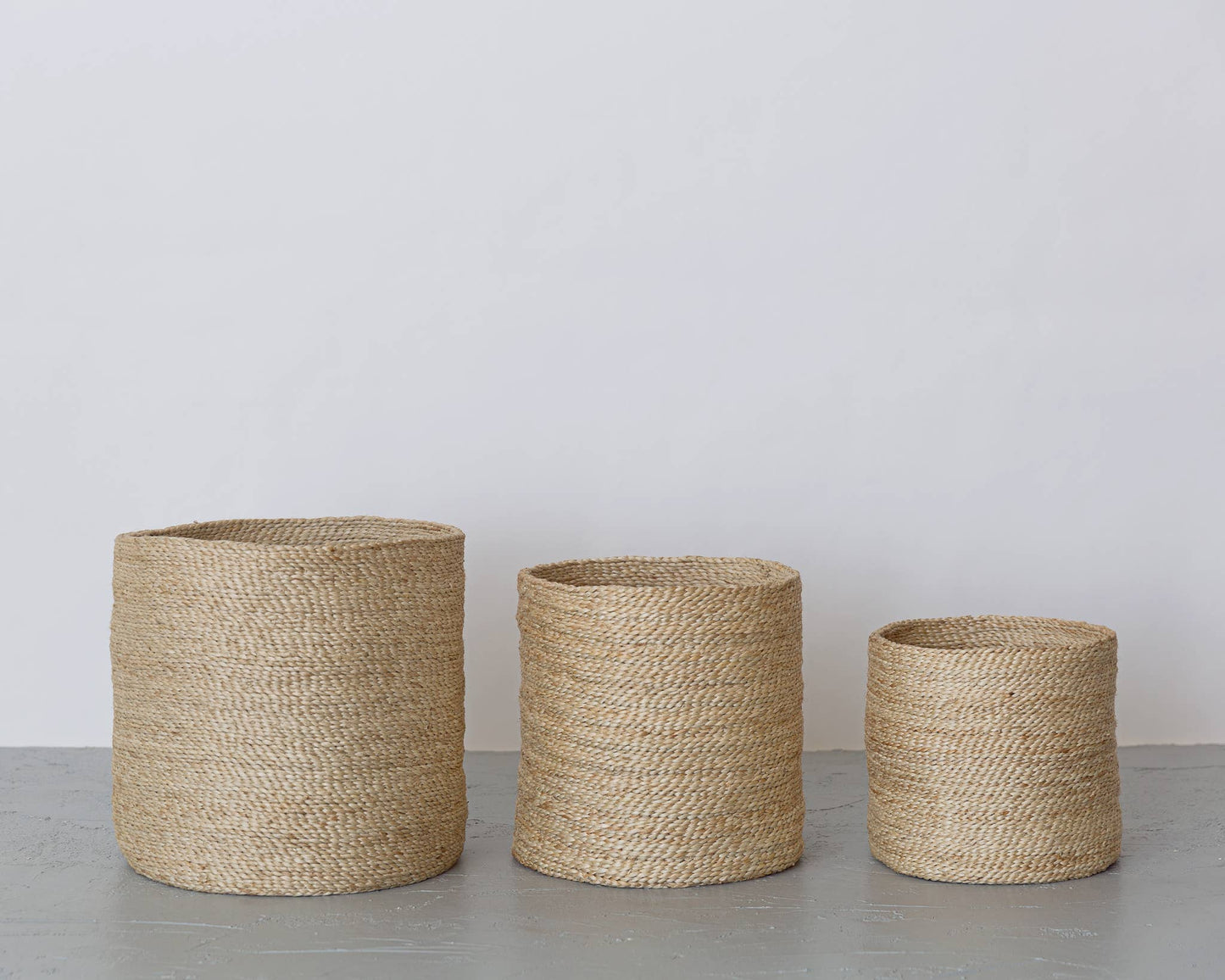 Large Floor Jute Basket
