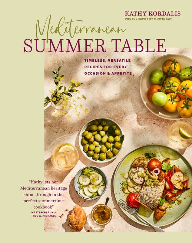 Mediterranean Summer Table by Kathy Kordalis