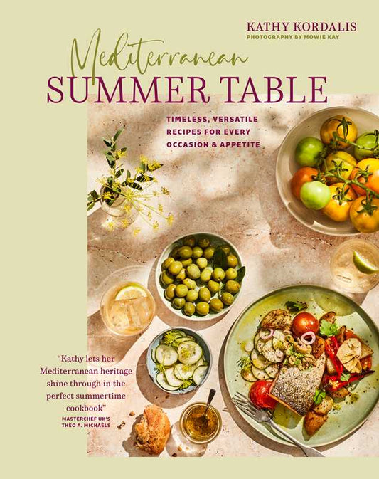 Mediterranean Summer Table by Kathy Kordalis