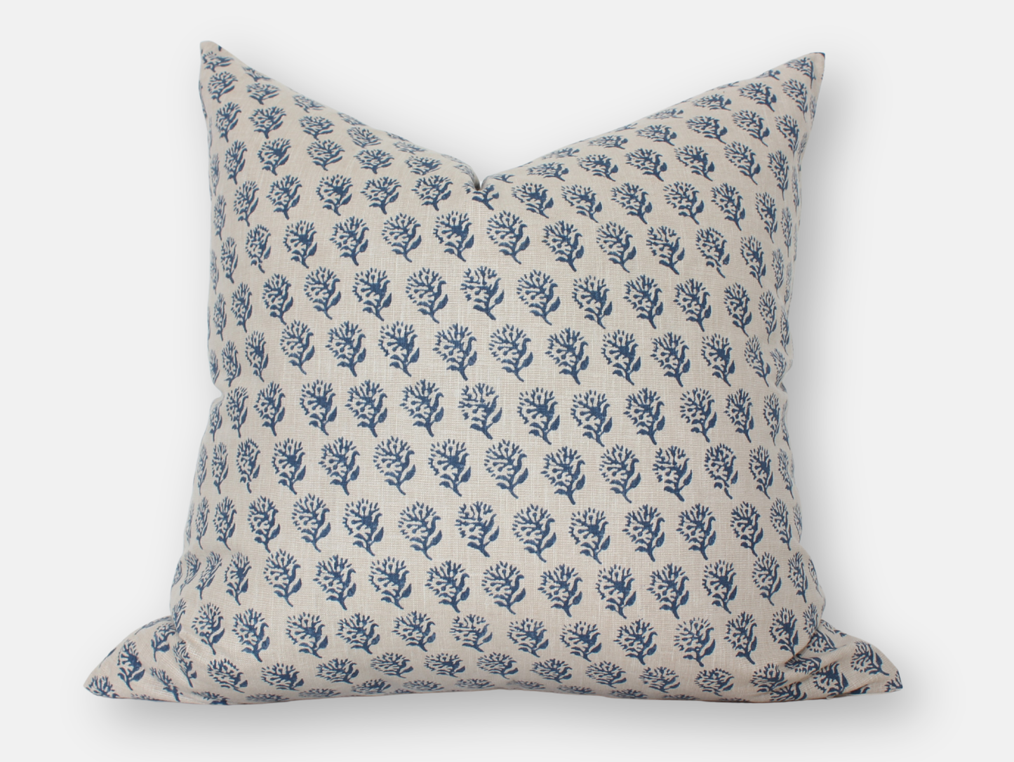 Indigo Floral Pillow