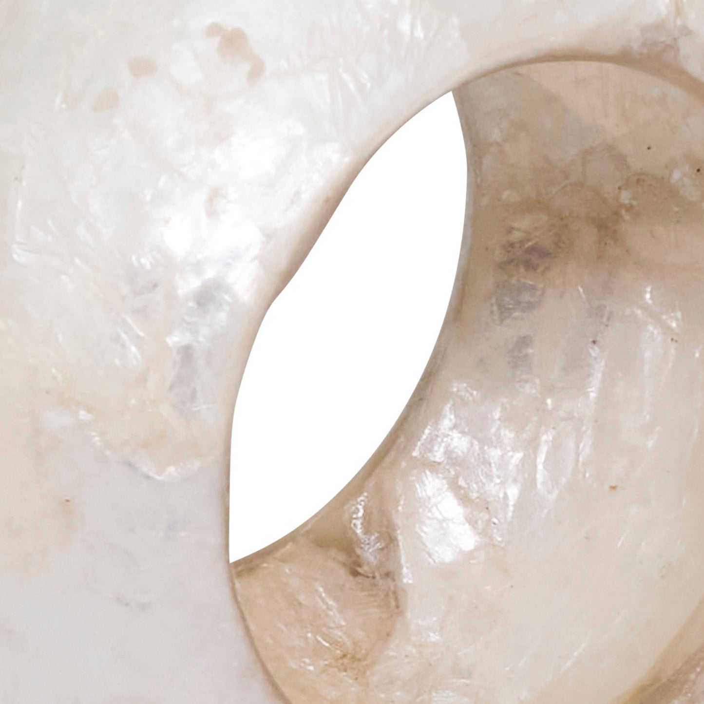 Capiz Napkin Ring Set