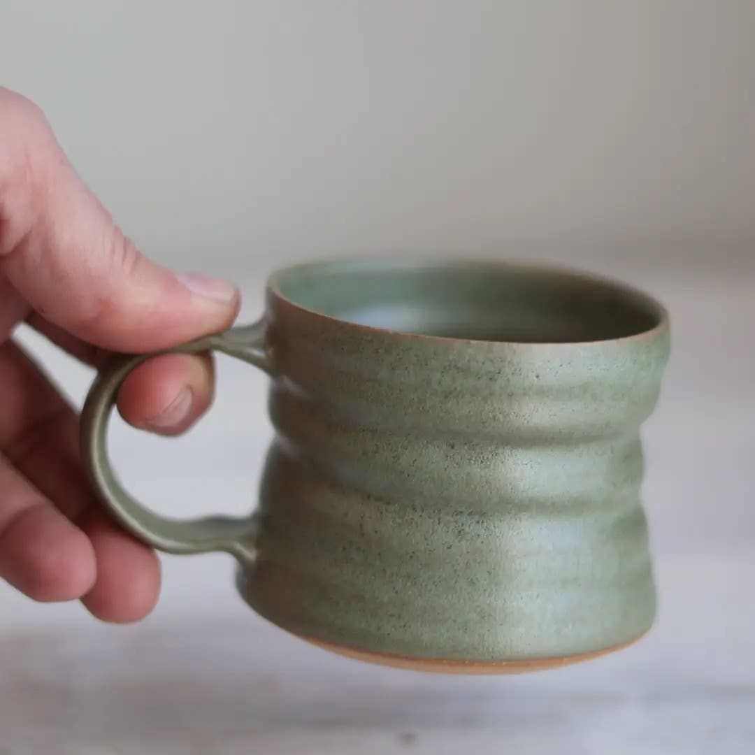 Petite Mug in Moss Green