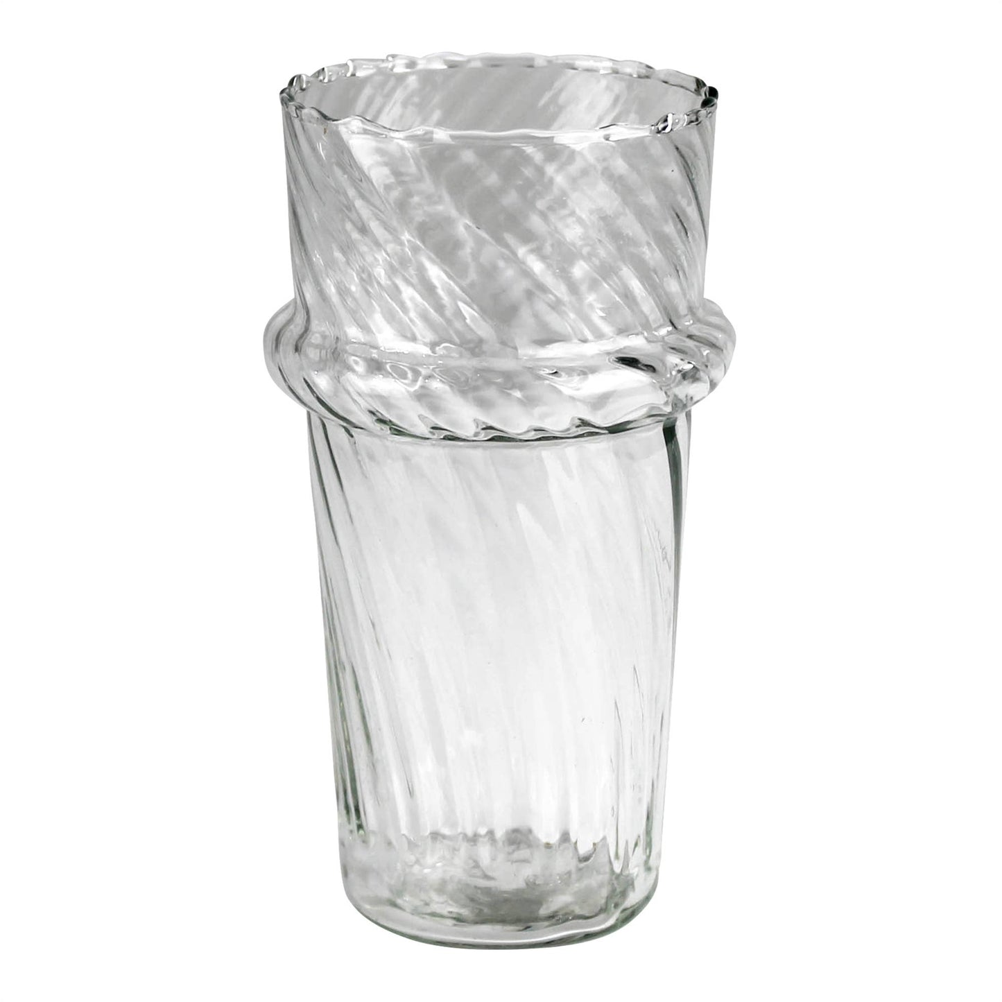 Swirled Drinking Glass