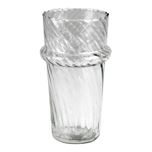 Swirled Drinking Glass