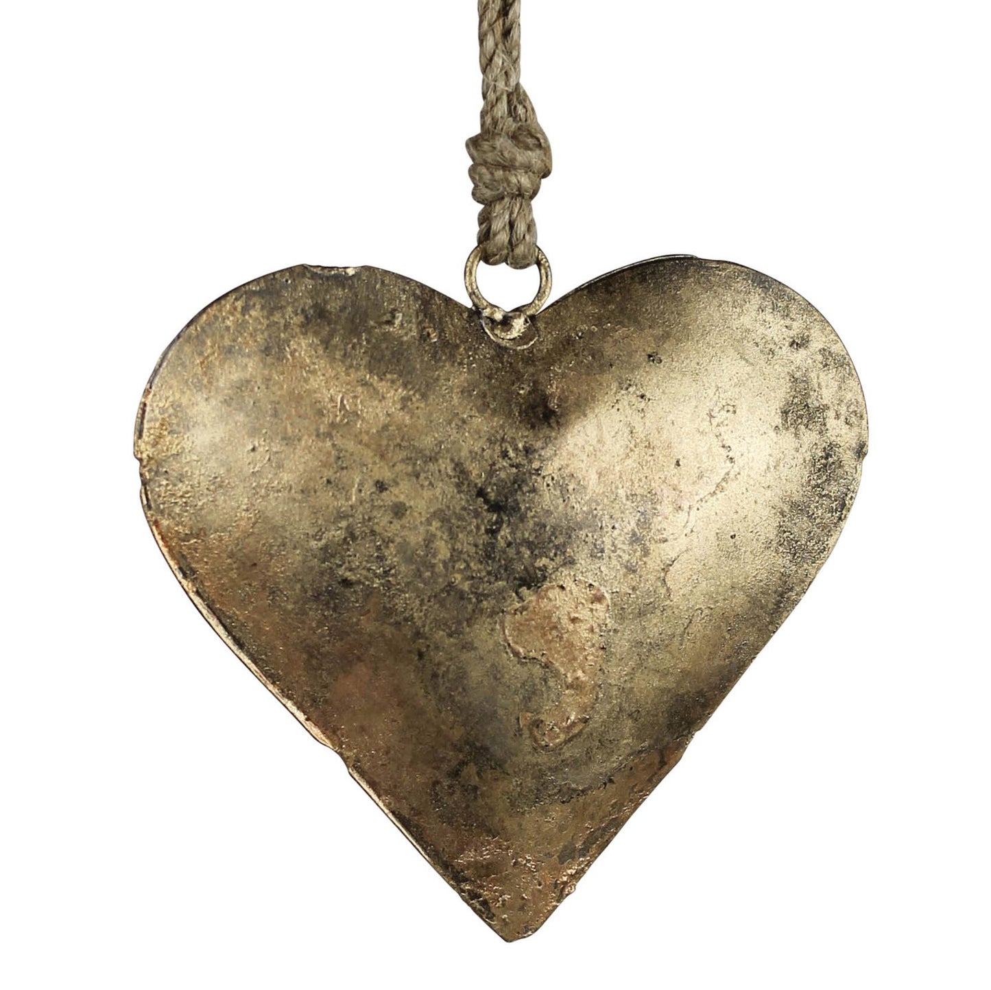 Antique Brass Heart
