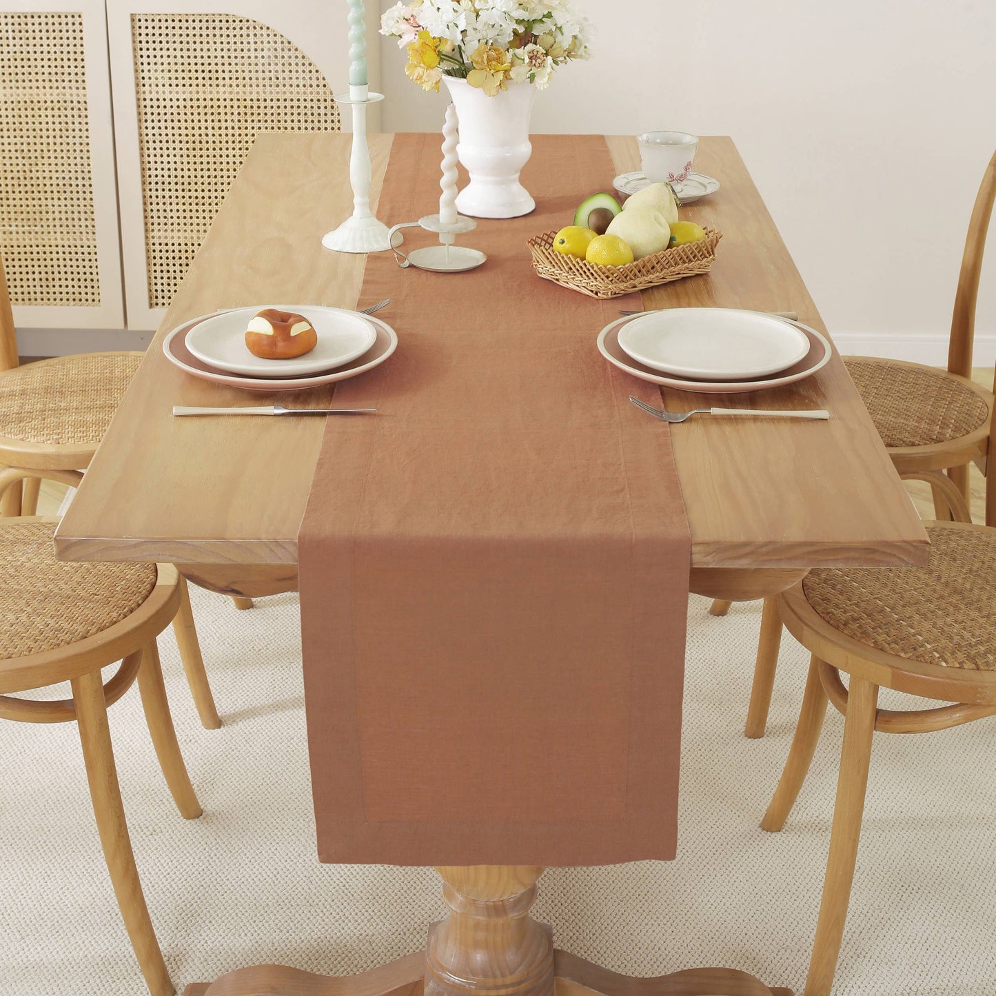 Pure French Linen Table Runner