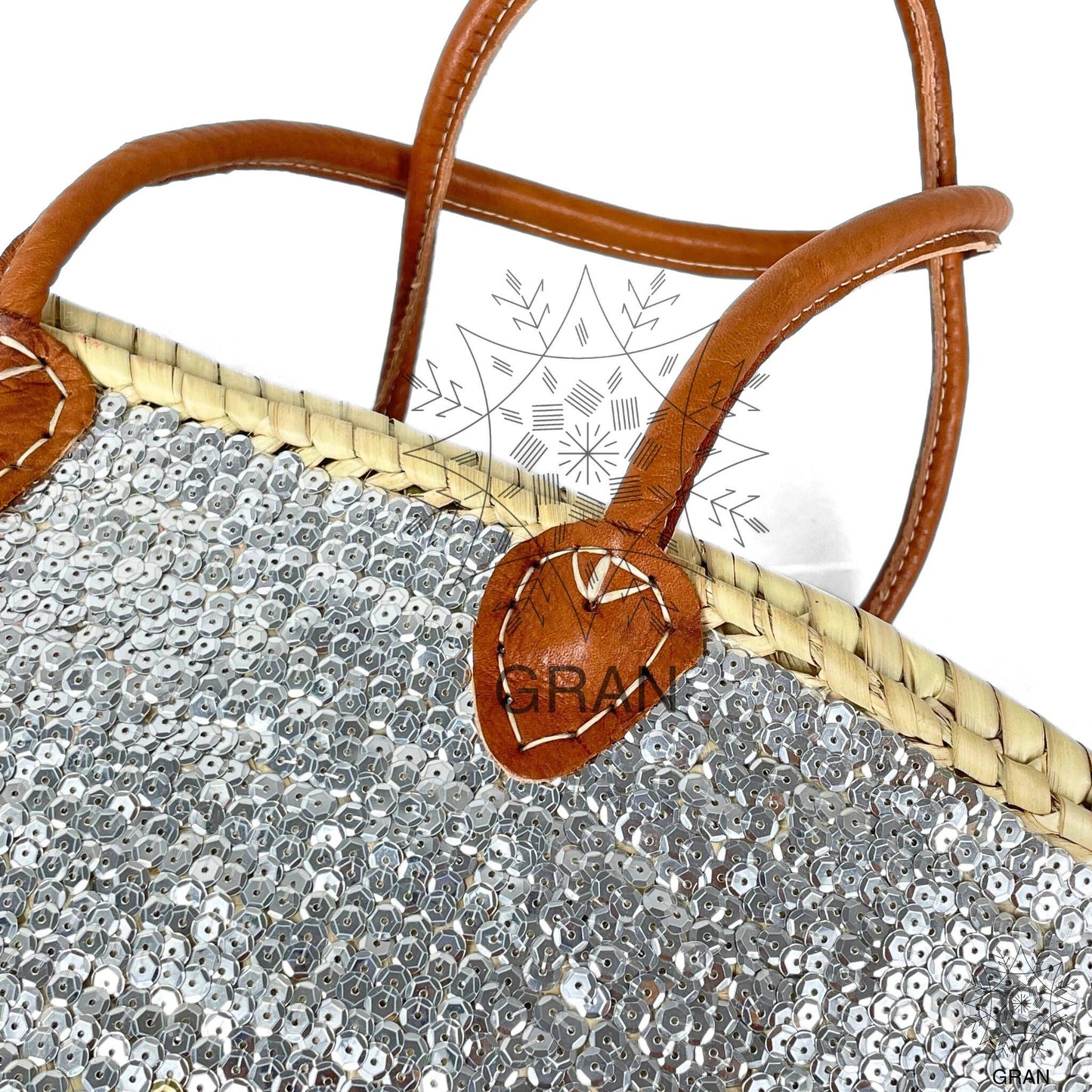 Sequin French Market Tote