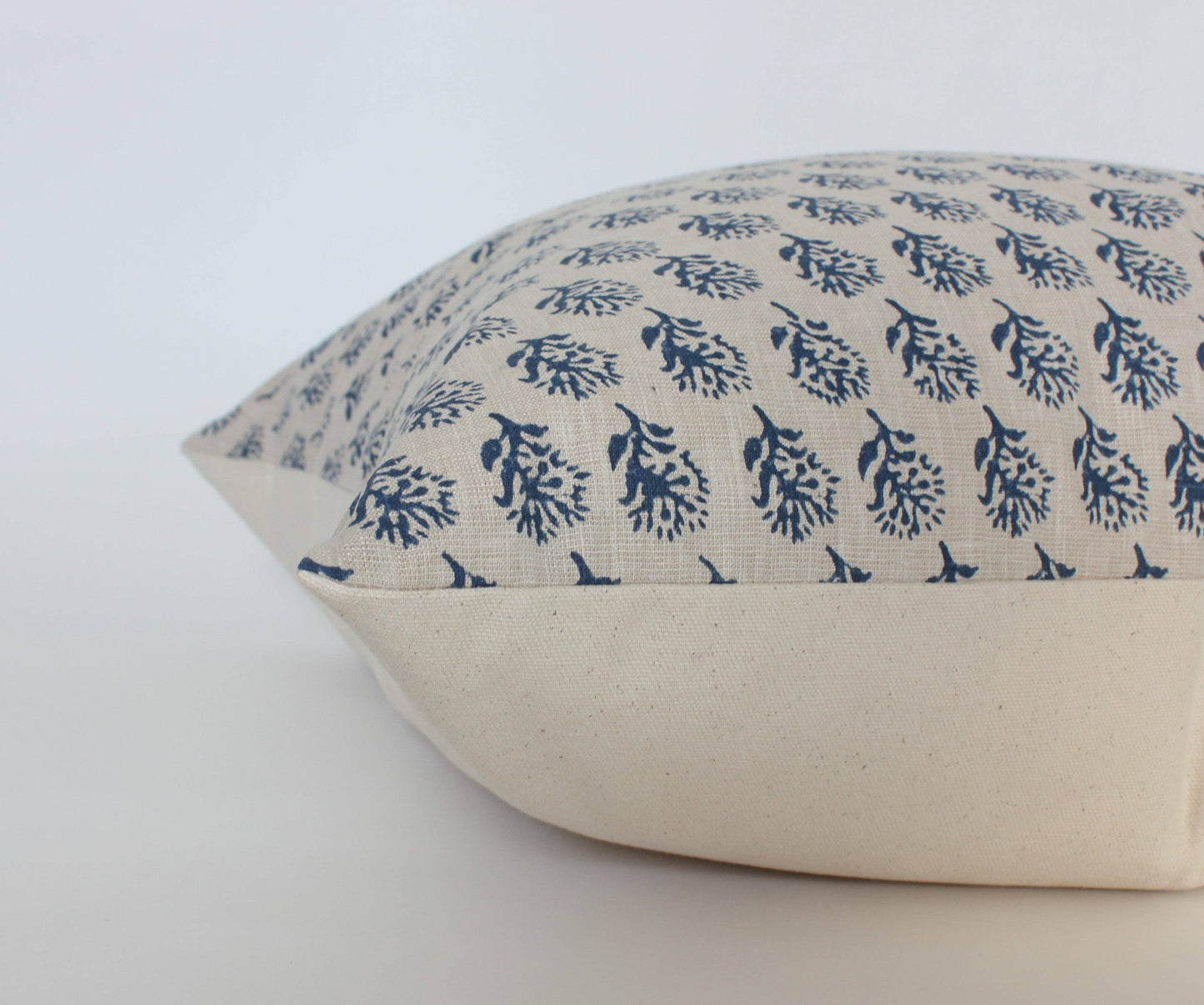 Indigo Floral Pillow