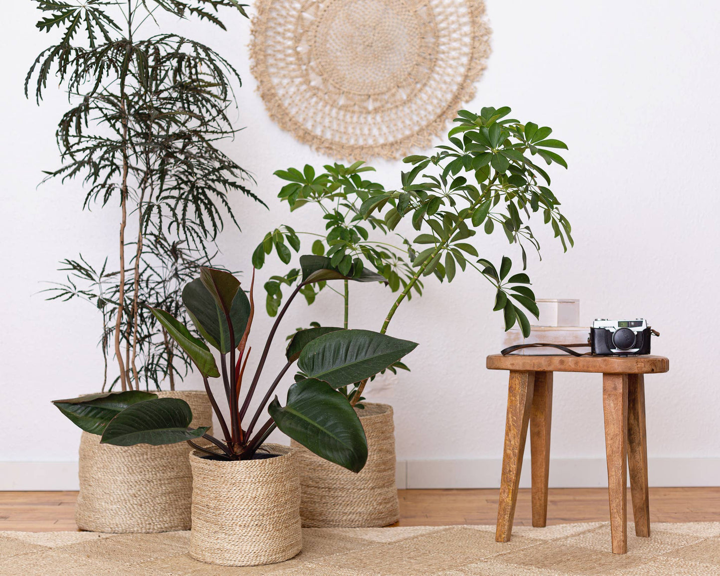 Large Floor Jute Basket