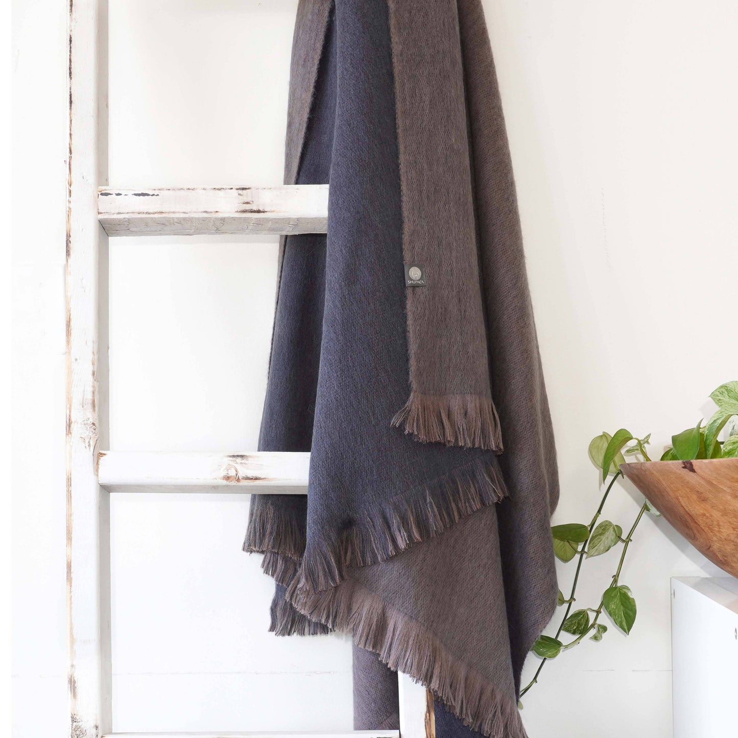 Alpaca Double Sided Throw