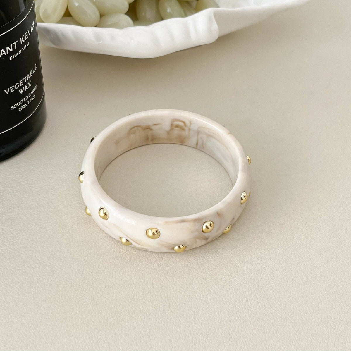 Resin Stud Bracelet