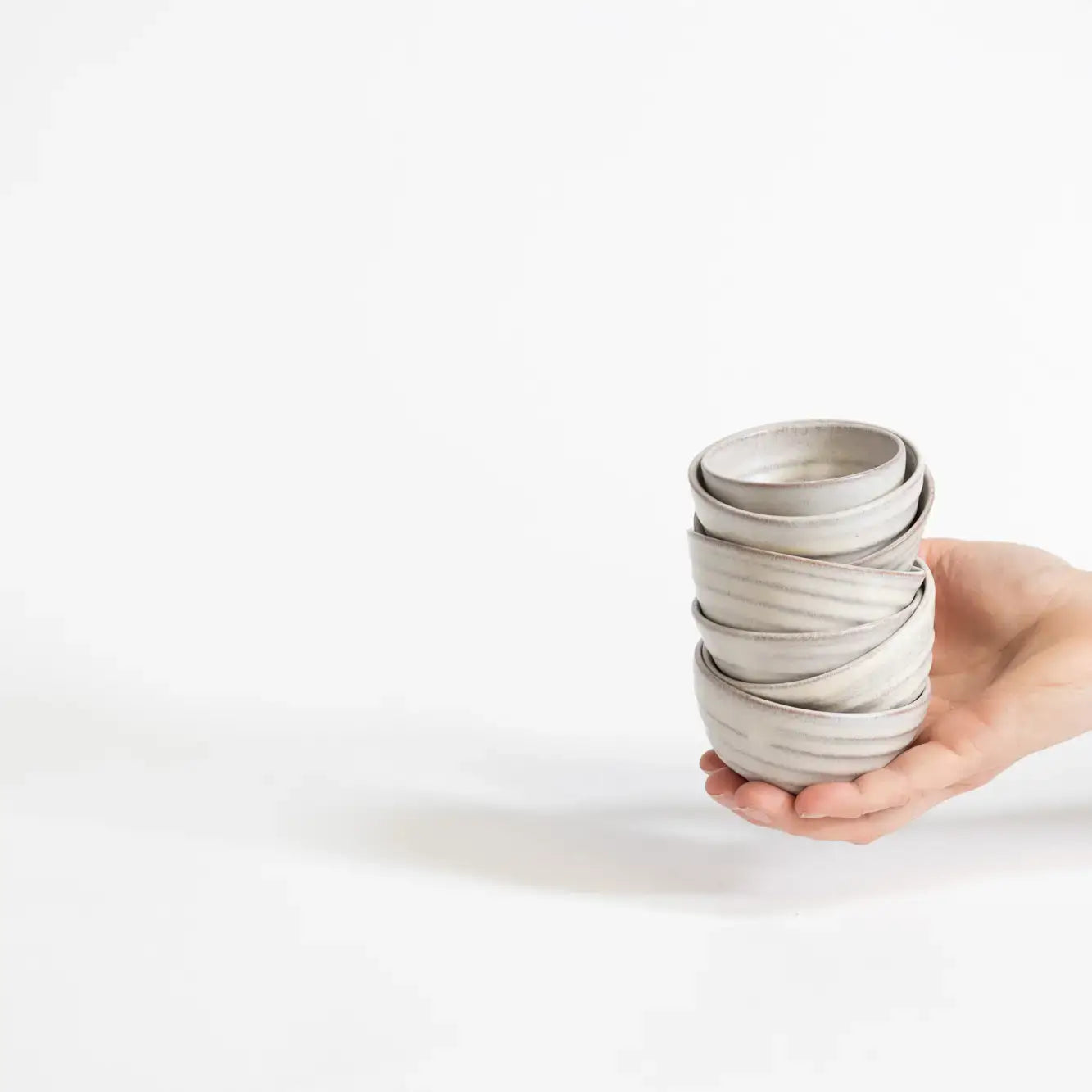 Handmade Ceramic Mini Bowl- Off White
