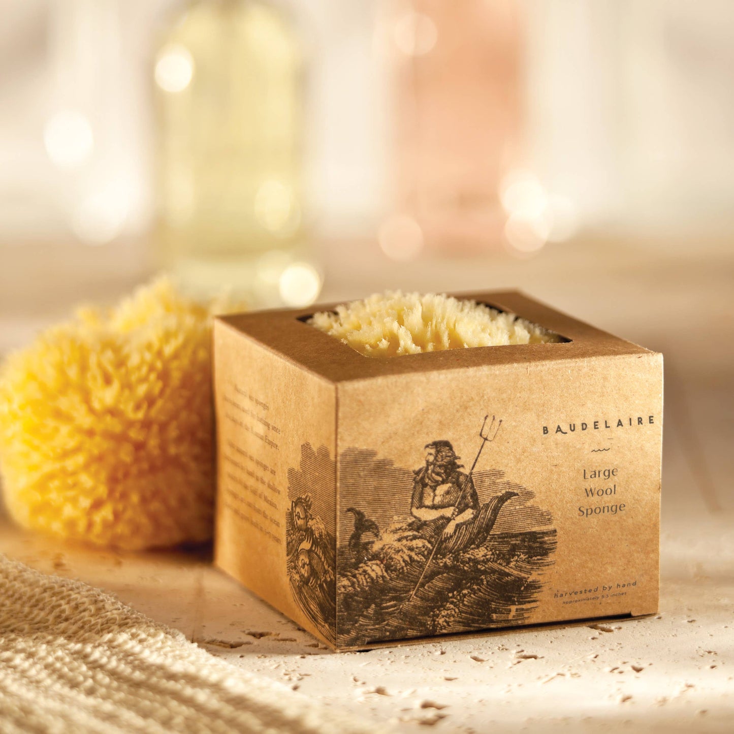 Bath Sea Sponge-Small 4.5"