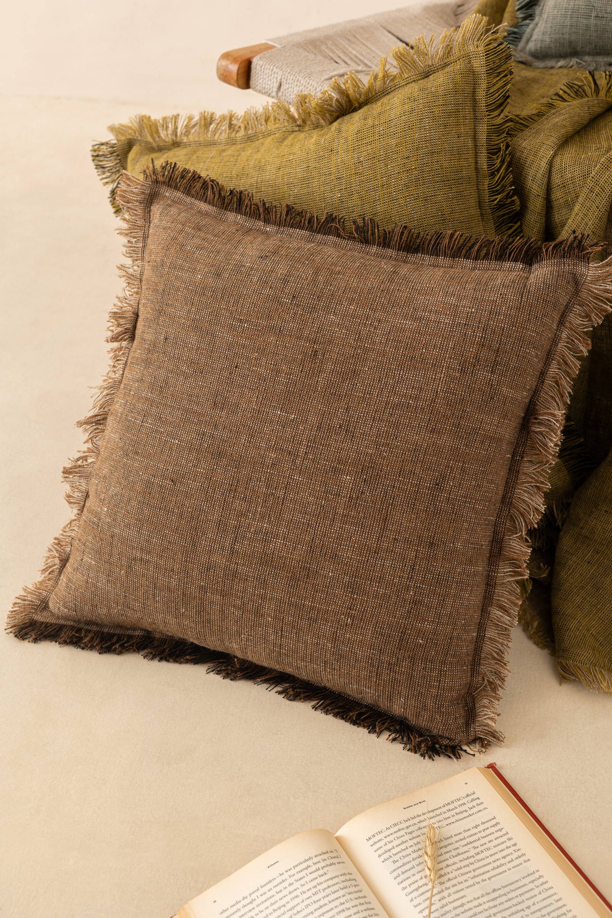 European Linen Pillow- 24"