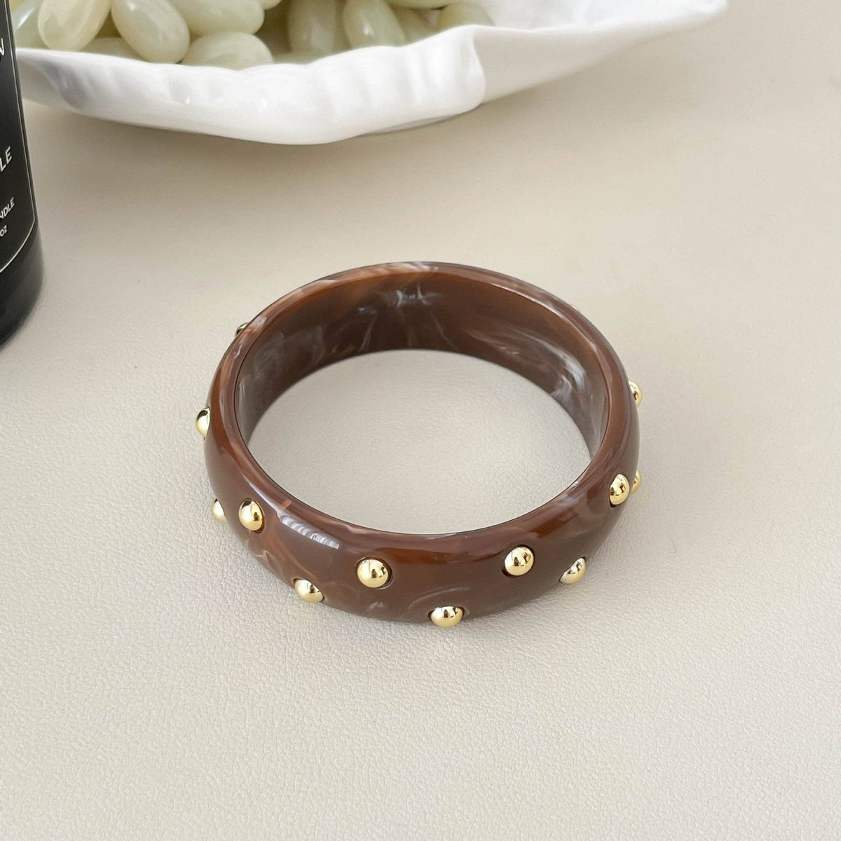 Resin Stud Bracelet