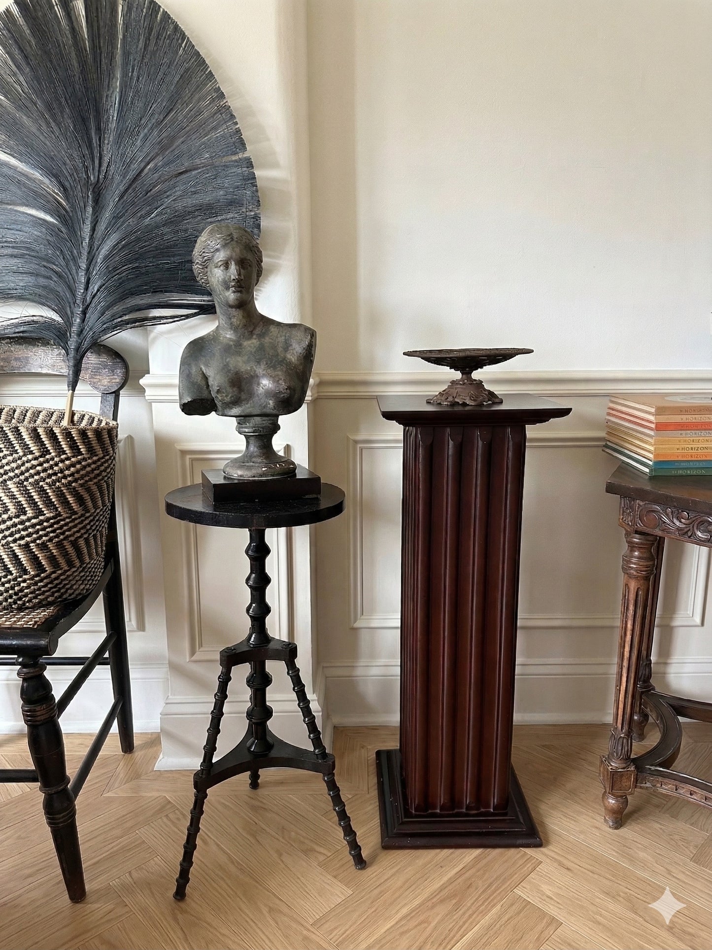 Vintage Wood Pedestal