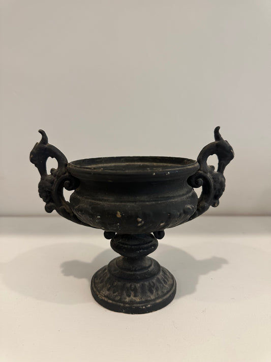Early 20th Century French Cast Iron Urn