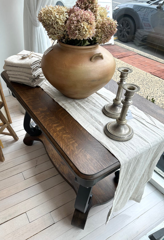 Pure French Linen Table Runner