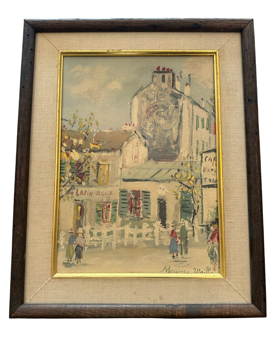 Vintage Framed Print by Utrillo