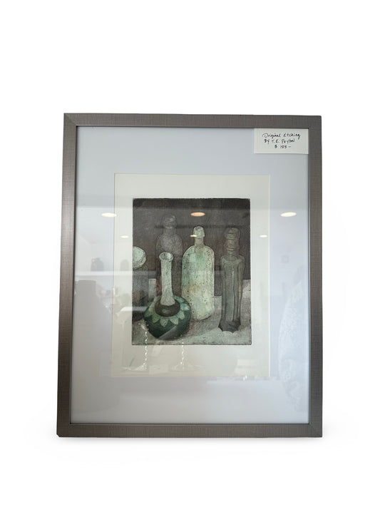 Original Etching by T. E. Peyton