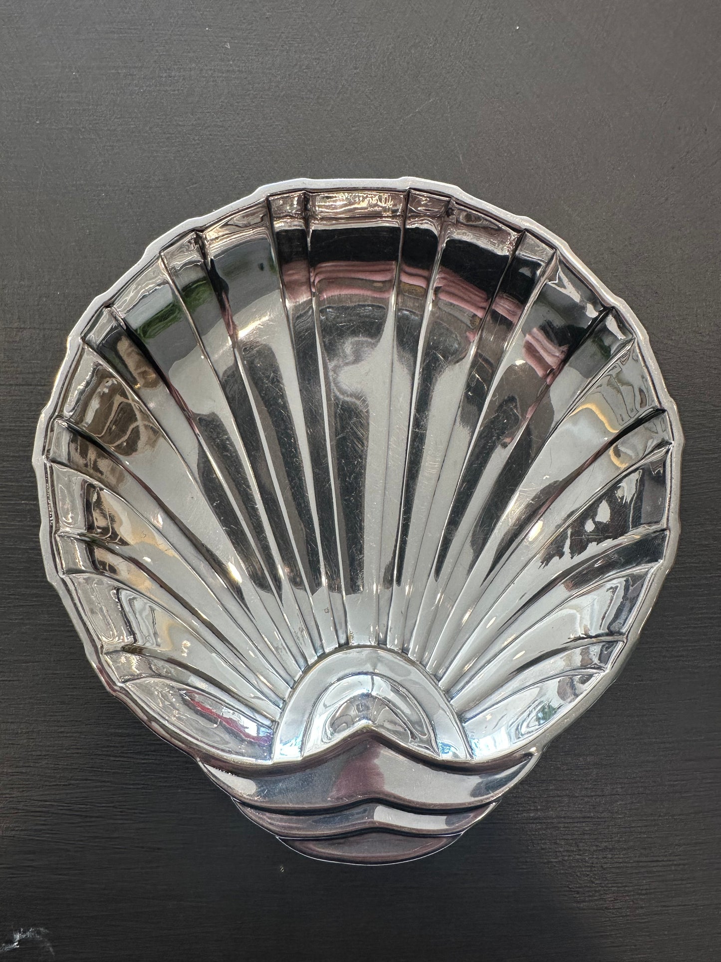 Vintage Silverplate Shell Dish
