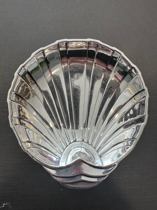 Vintage Silverplate Shell Dish