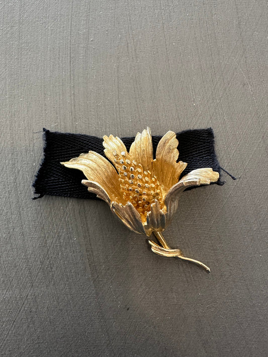 Vintage Floral Pin