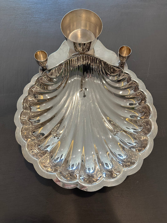 Large Silverplate Serving Dish