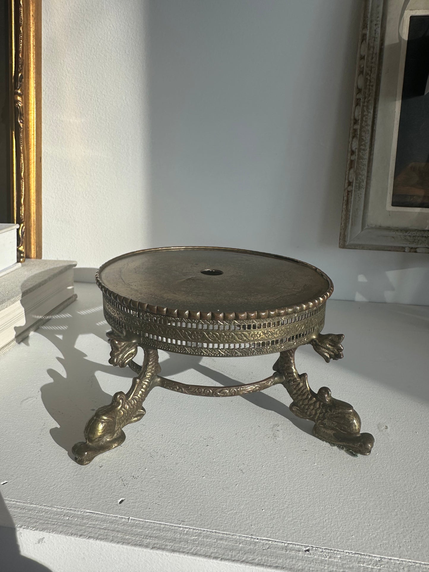 Antique Brass Stand