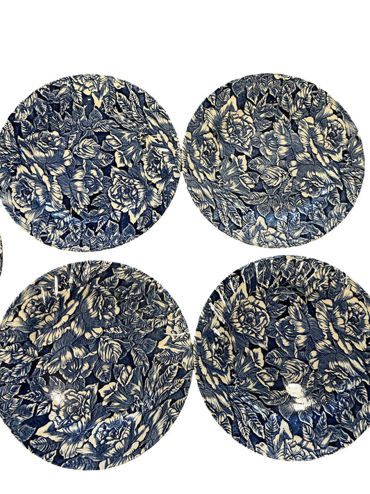 Blue and White Plates