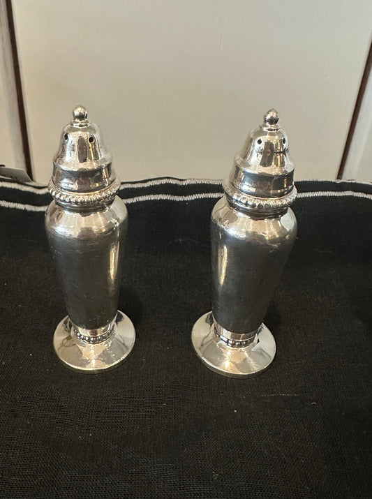 Silverplate Salt & Pepper Shakers