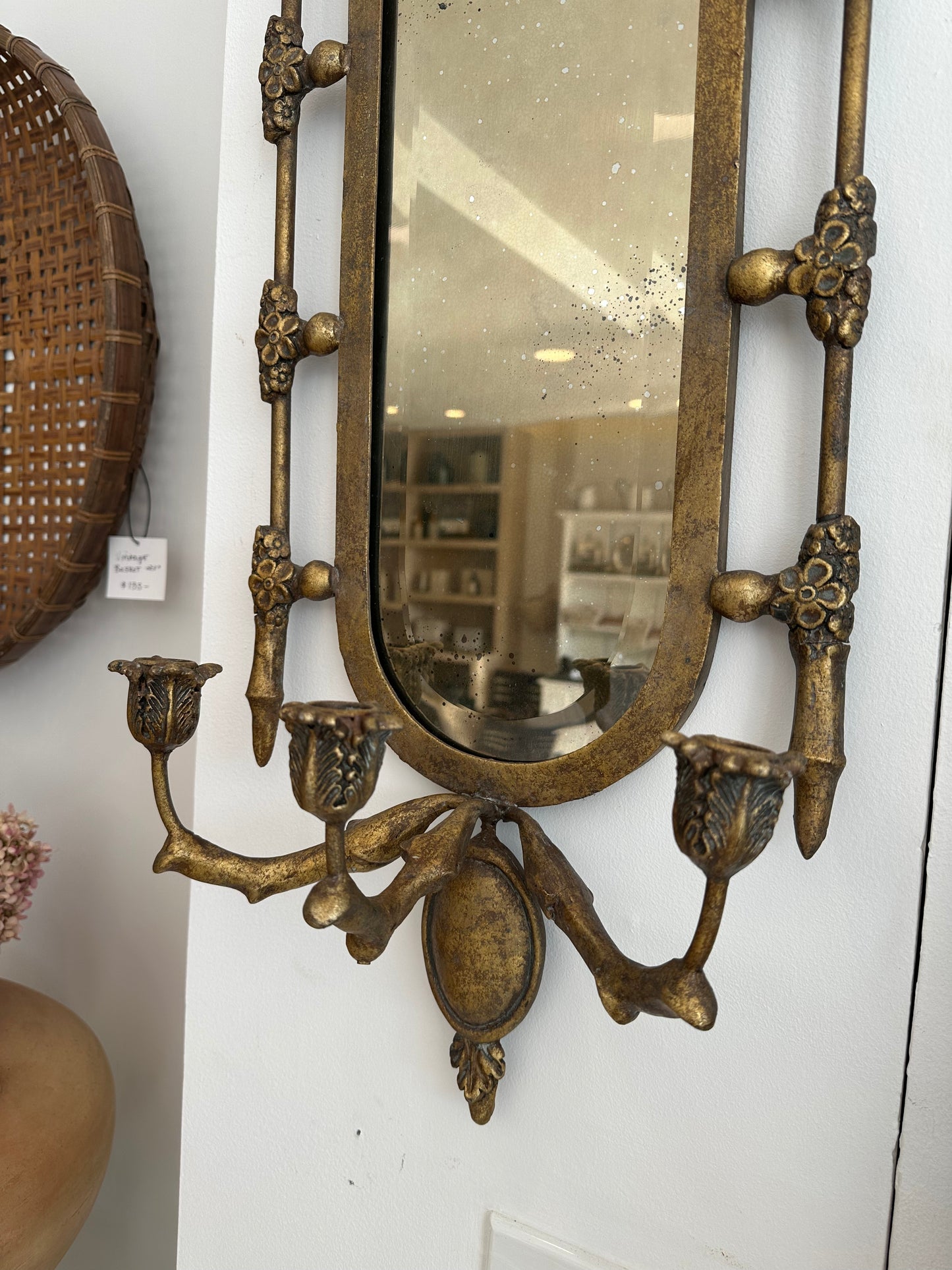 19th Century Gilded Mirror