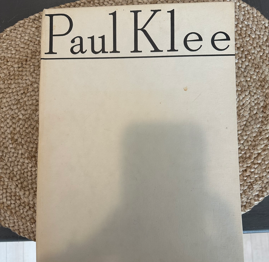 Vintage Paul Klee Coffee Table Book