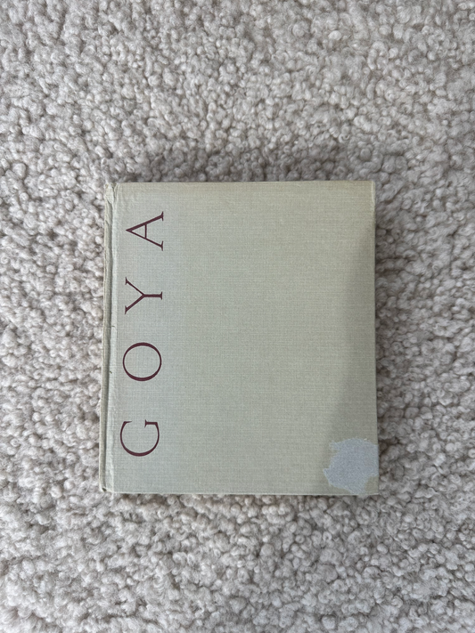 Vintage Goya Book