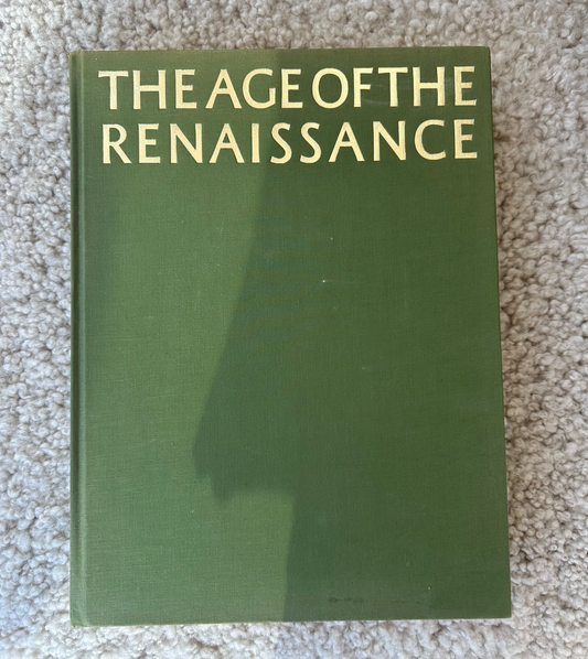 The Age of The Renaissance- Vintage Coffee Table Book