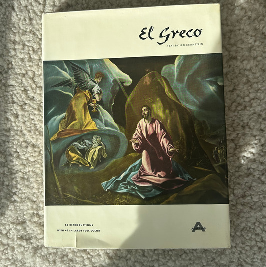 Vintage El Greco Book