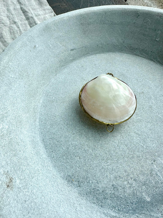 Vintage Mother of pearl shell box