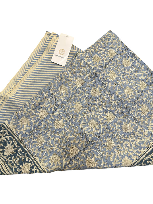 Italian Hand Printed Table Cloth