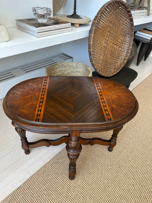 Antique 19th Century  Inlaid Table