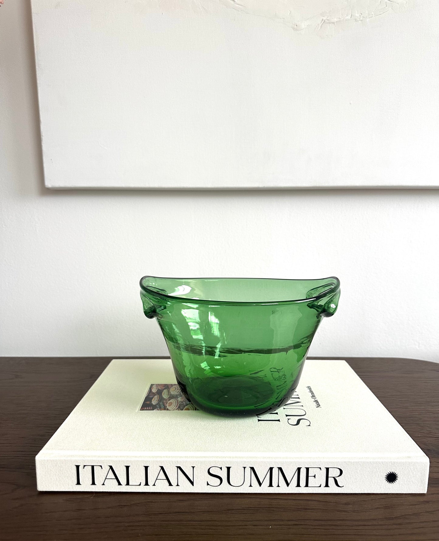 Handblown Vintage Icebucket