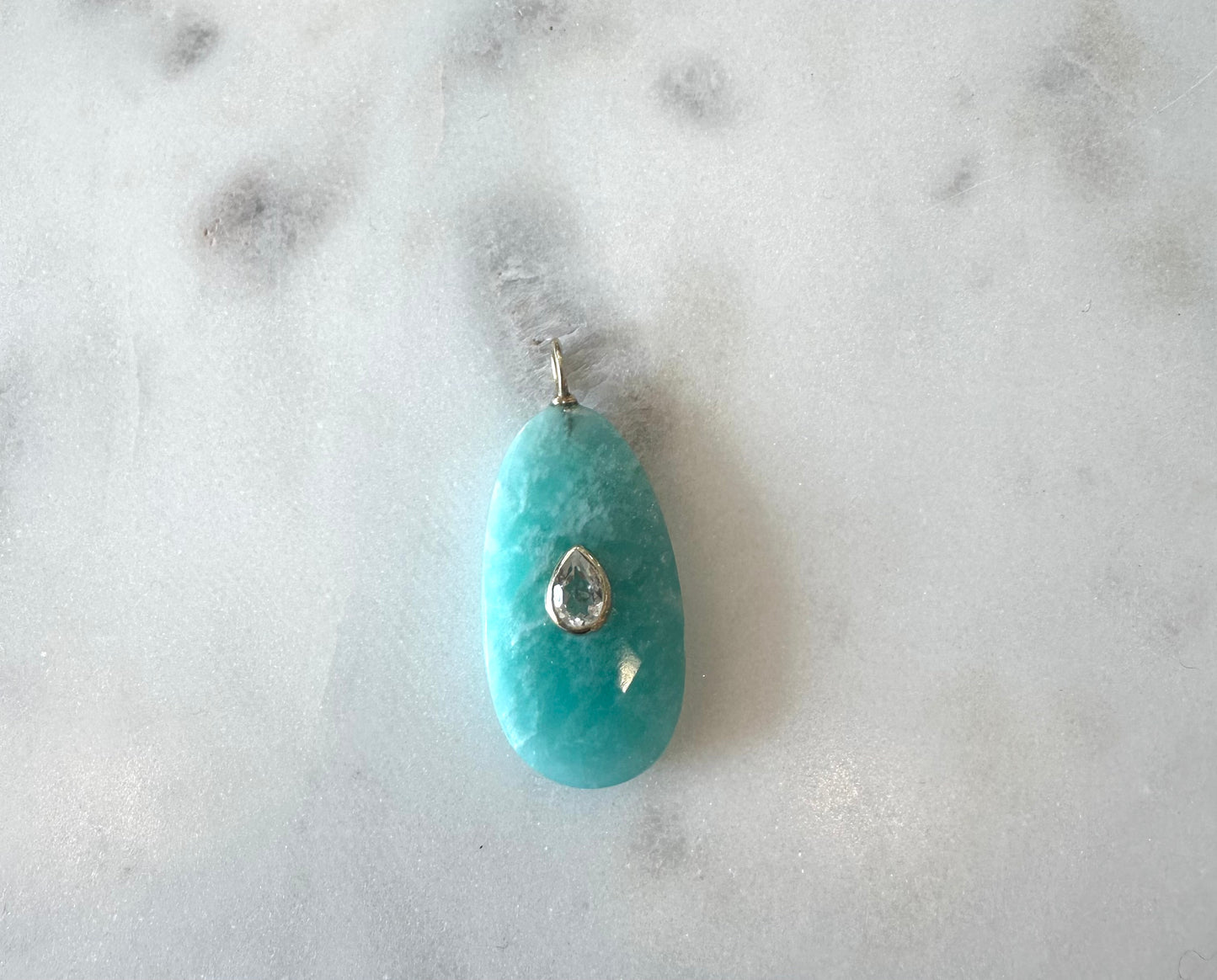 Amazonite Stone Pendant