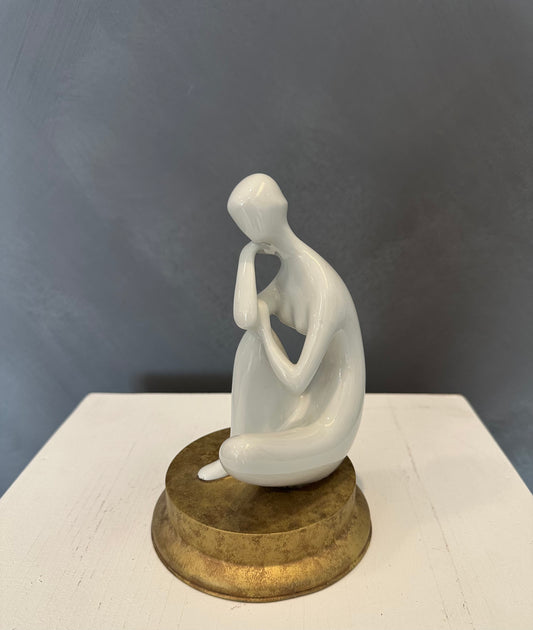 Vintage Woman Sculpture