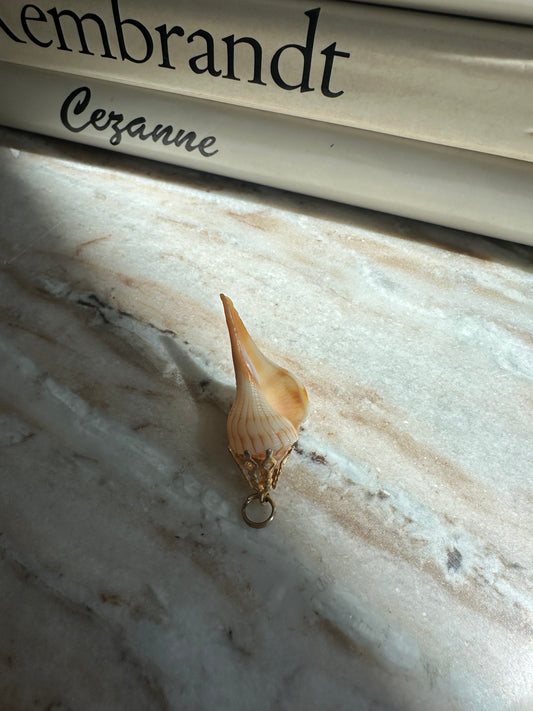Vintage Shell Charm