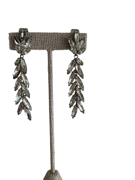 Vintage Crystal Drop Earrings