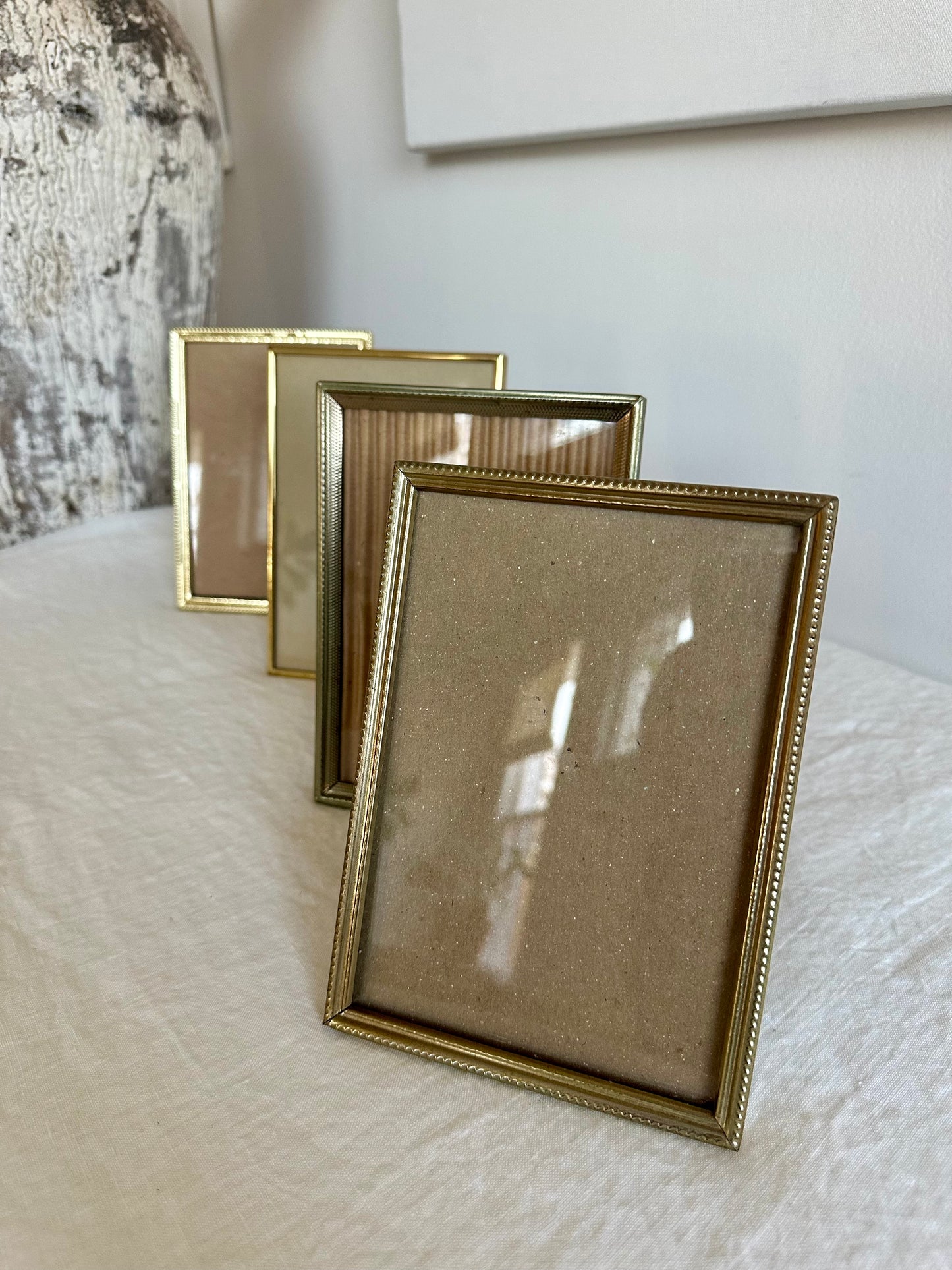 Brass Plated Picture Frames