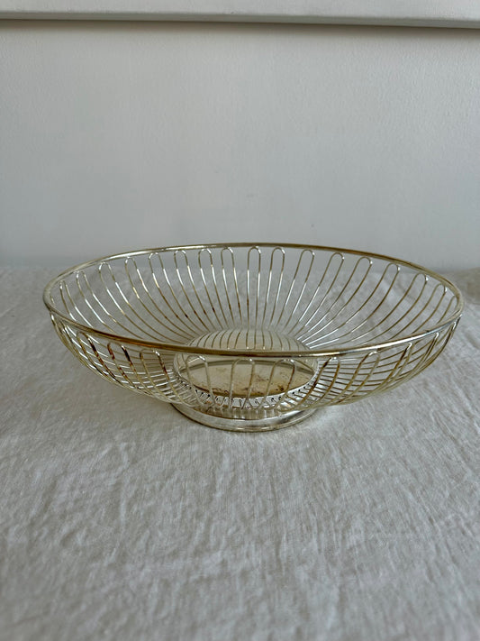 Vintage 1970's Wire Dish